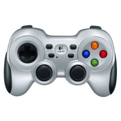 Logitech Wireless Gamepad F710 - Versatile Gaming Controller for PC - Black & White - Unleash Your Game!